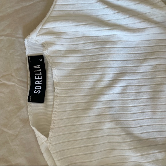 Sorella White Ribbed Set - Picture 7 of 8